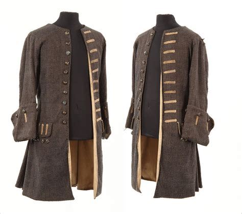 pirate jacket pattern|18th century frock coat pattern.